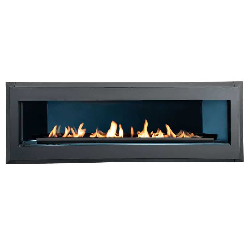 Elegance Gas Fireplace - Black Casing