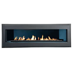 Elegance Gas Fireplace - Black Casing