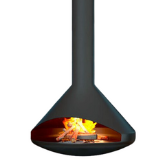 Cone Suspended Fireplace