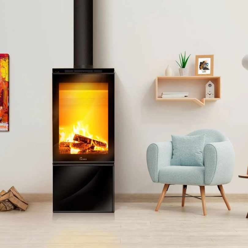 Lacunza Calais Fireplace - 17kw - MultiFire - Fireplace Specialists