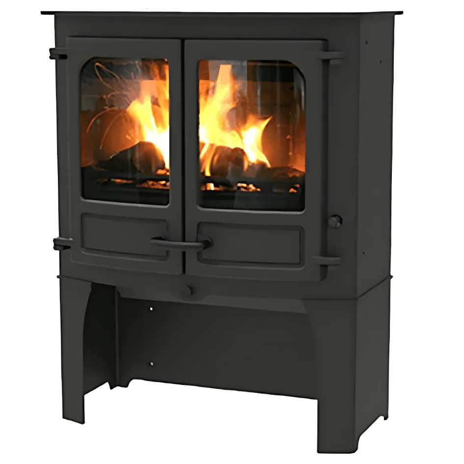 Charnwood - Island III Fireplace, 16kw - MultiFire - Fireplace Specialists