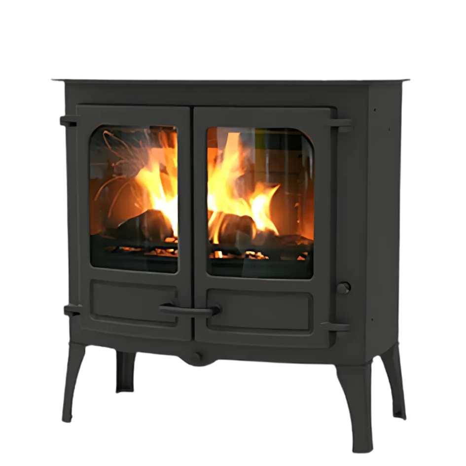 Charnwood - Island III Fireplace, 16kw - MultiFire - Fireplace Specialists
