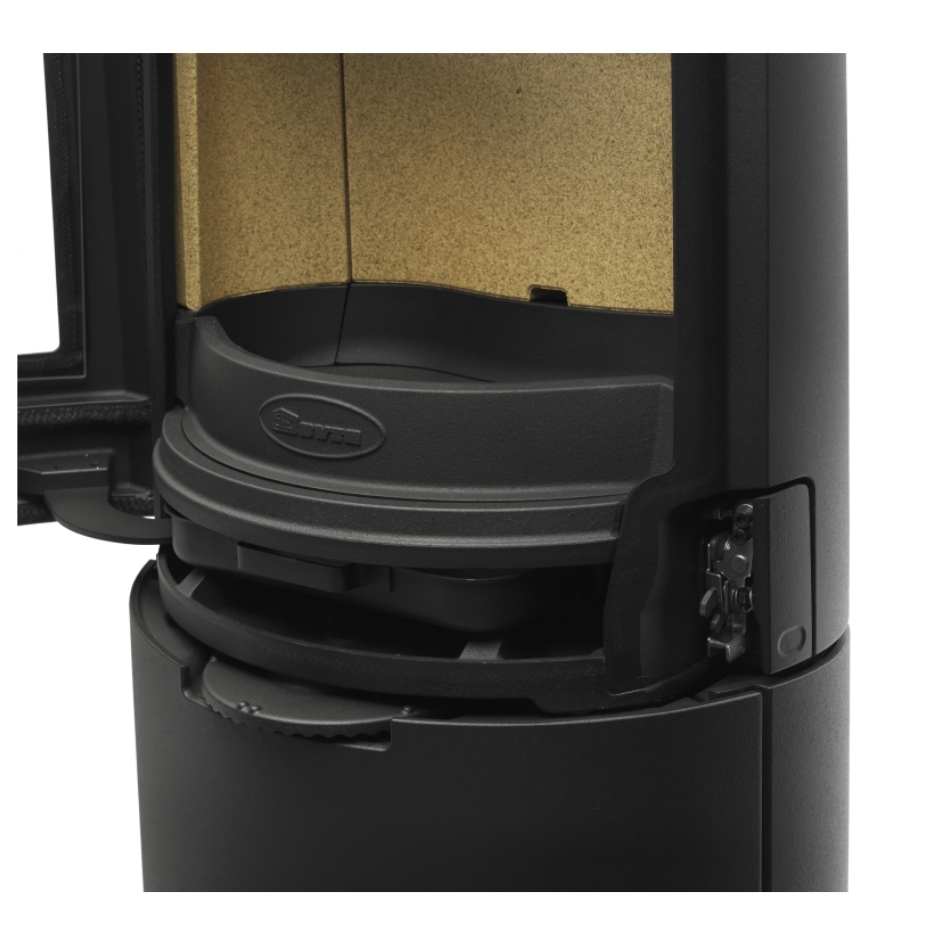 Dovre Bold 300 Freestanding Fireplace Door Open