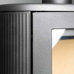 Dovre Bow Fireplace Door Frame Left