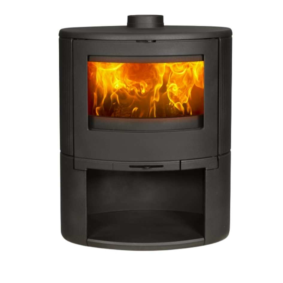 Dovre Bow Fireplace Front
