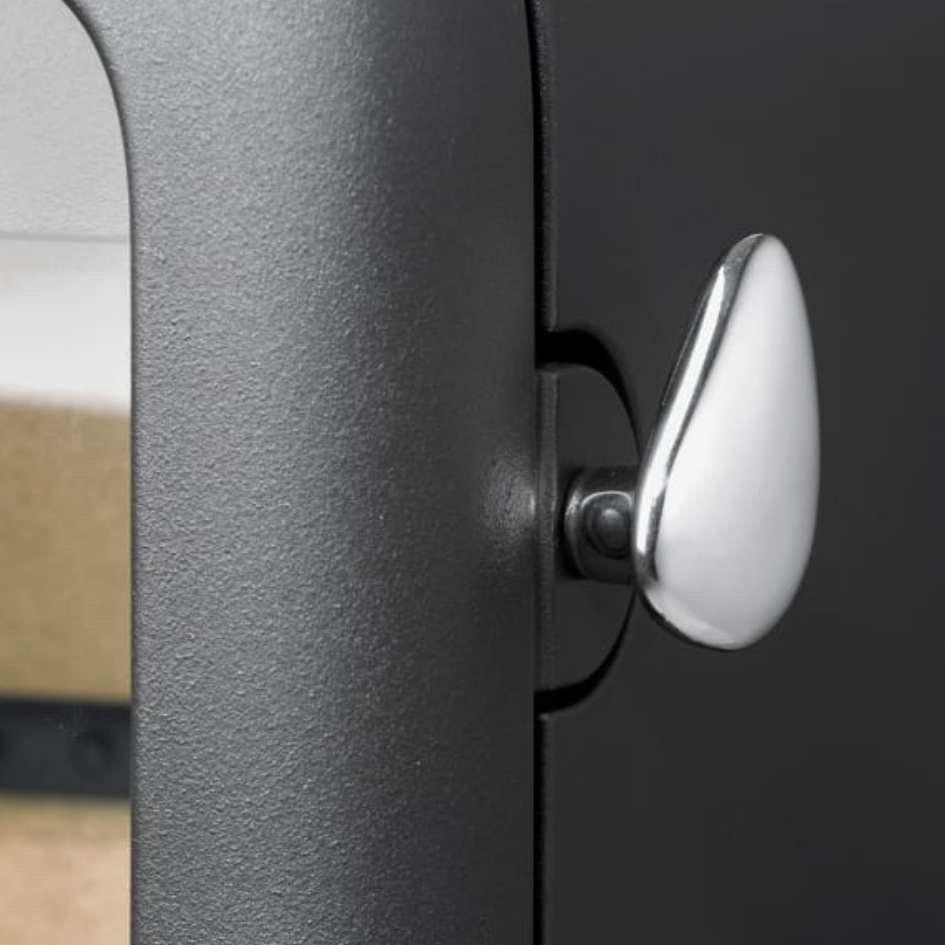 Dovre Rock 350 Fireplace Handle Detailed