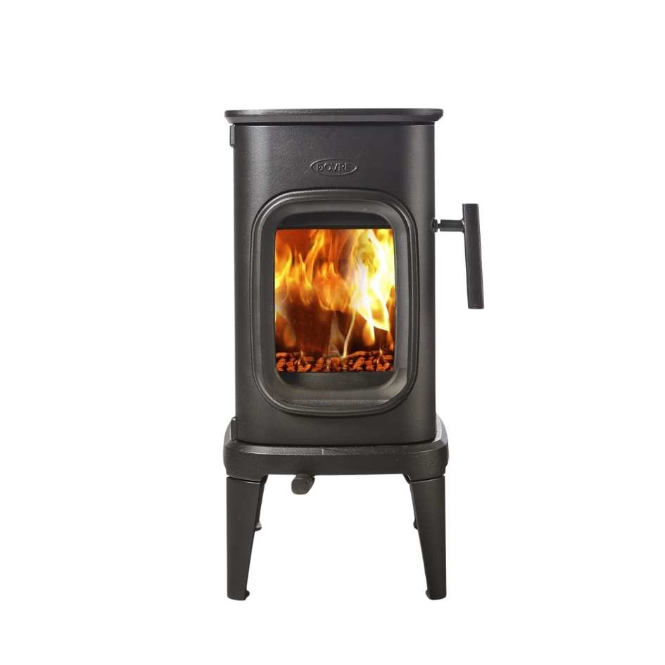Dovre Saga 101 Freestanding Fireplace Front View