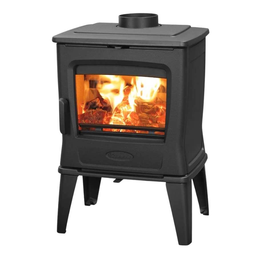 Dovre Tai 35W Fireplace Side View