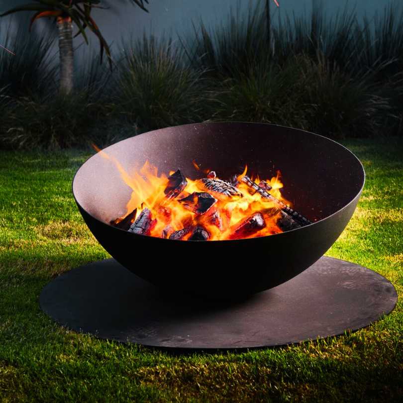 Luna Round Fire Pit - MultiFire - Fireplace Specialists