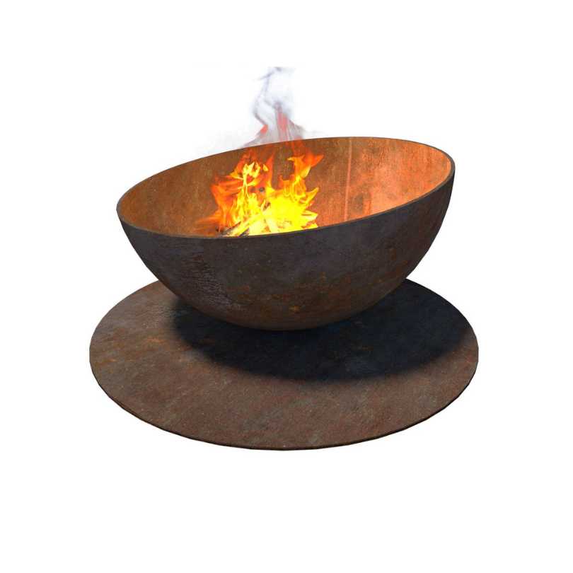 Luna Round Fire Pit - MultiFire - Fireplace Specialists
