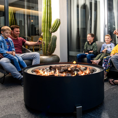 Round-Gas-Fire-Pit