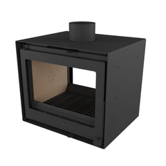 Forge Fires D60 Double Sided Freestanding Fireplace