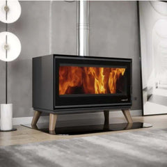 Heeta 950 Oakley Wood Fireplace