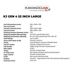 Kamado Jan Gen 4 Large - Bok Green