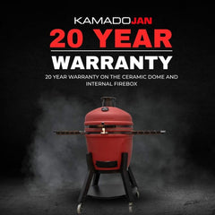 Kamado Jan Gen 4 Large - Ember Red