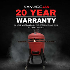 Kamado Jan Gen 4 X-Large - Ember Red