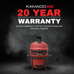 Kamado Jan Gen 4 Junior - Ember Red