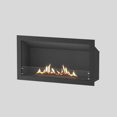 Linear Built-in, Flueless Gas Fireplace
