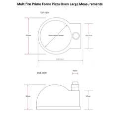 Pizza Oven Size Large