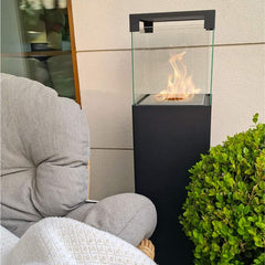 NovaFlame Freestanding Patio Biofuel Fireplace