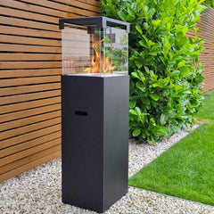 NovaFlame Freestanding Patio Biofuel Fireplace