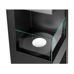 NovaFlame Freestanding Pyramid Biofuel Fireplace