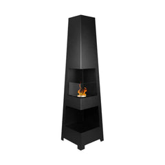 NovaFlame Freestanding Pyramid Biofuel Fireplace
