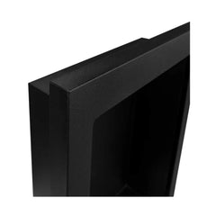 NovaFlame Wall Mount Vertical Biofuel Fireplace - Black