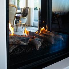 Pureview Skyline Double Sided Gas Fireplace - MultiFire - Fireplace Specialists