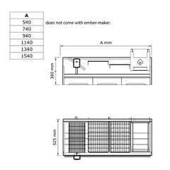 Pyro Wood Braai Insert