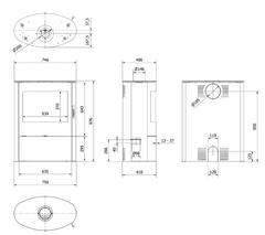 Kratki Rollo 2 Fireplace