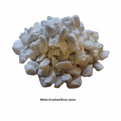 WhiteCrushedRiverStone