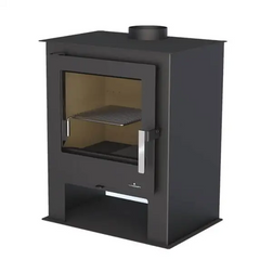 Bronpi - Gijon Freestanding Fireplace 11kW - Freestanding