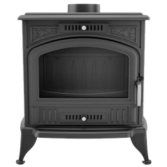 Kratki K6 - Wood, Cast Iron, Freestanding Fireplace