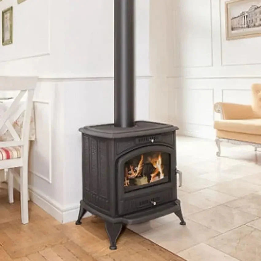 Kratki K6 - Wood, Cast Iron, Freestanding Fireplace