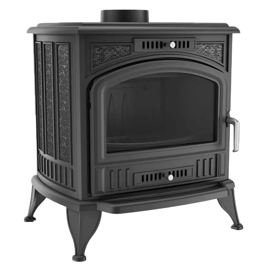 Kratki K6 - Wood, Cast Iron, Freestanding Fireplace