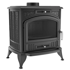 Kratki K6 - Wood, Cast Iron, Freestanding Fireplace