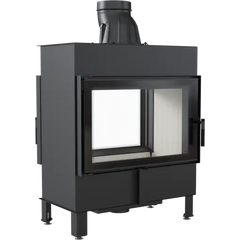 double-sided fireplace