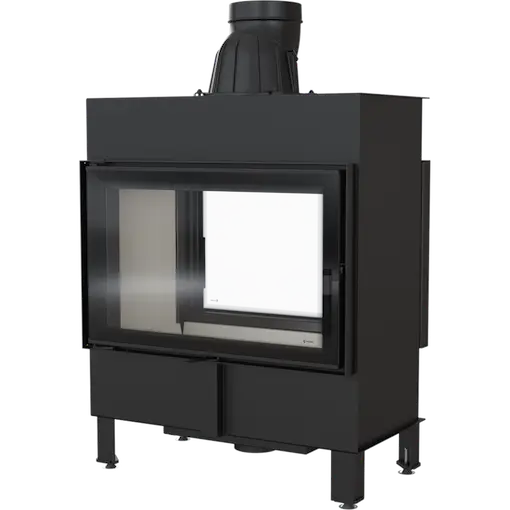 double-sided fireplace