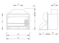 Home Fires 1000 Super Deluxe Mix Built-in Braai