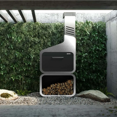 Wall Mounted Stainless Steel Braai