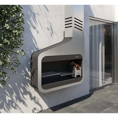 Wall Mounted Stainless Steel Braai