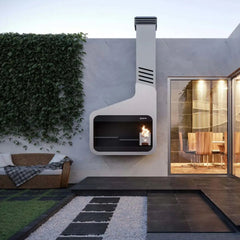 Wall Mounted Stainless Steel Braai