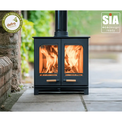 Northern Flame - Panoramic Twin Door Fireplace, 7kW