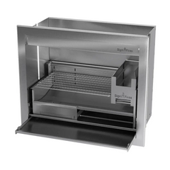 Wood Braai, Stainless Steel, 7 Sizes - MultiFire - Fireplace Specialists
