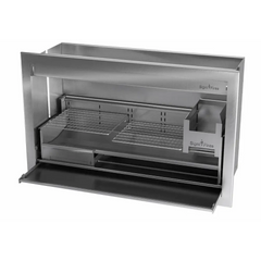 Wood Braai, Stainless Steel, 7 Sizes - MultiFire - Fireplace Specialists