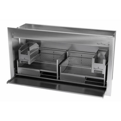 Wood Braai, Stainless Steel, 7 Sizes - MultiFire - Fireplace Specialists