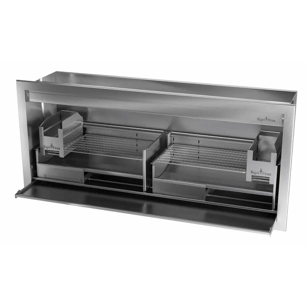 Wood Braai, Stainless Steel, 7 Sizes - MultiFire - Fireplace Specialists