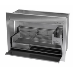 Wood Braai, Stainless Steel, 7 Sizes - MultiFire - Fireplace Specialists