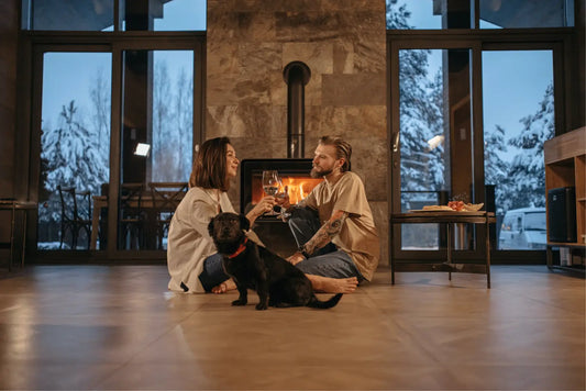 Fireplace in Living Room